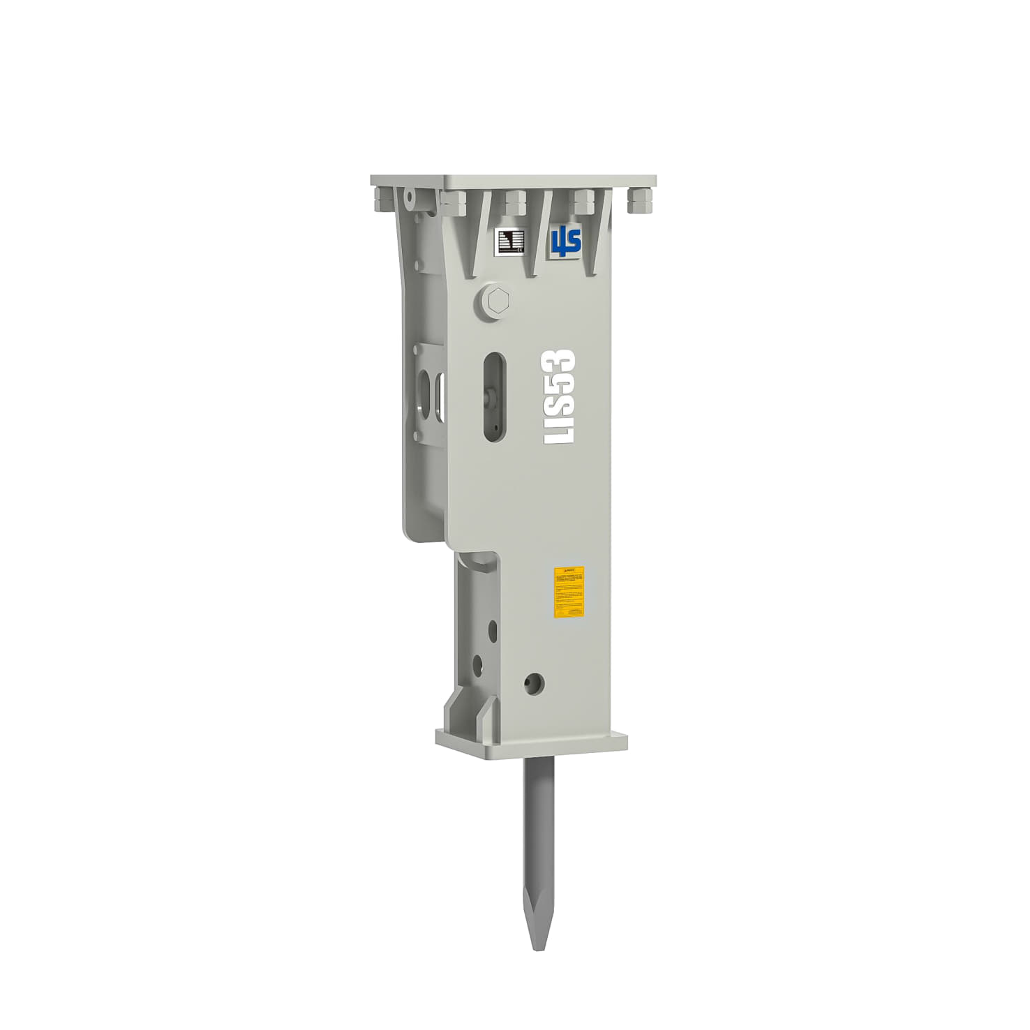 LIS Hydraulikhammer 2,0t-4,5t Minibagger mit
neutraler Adapterplatte ohne Aufnahme