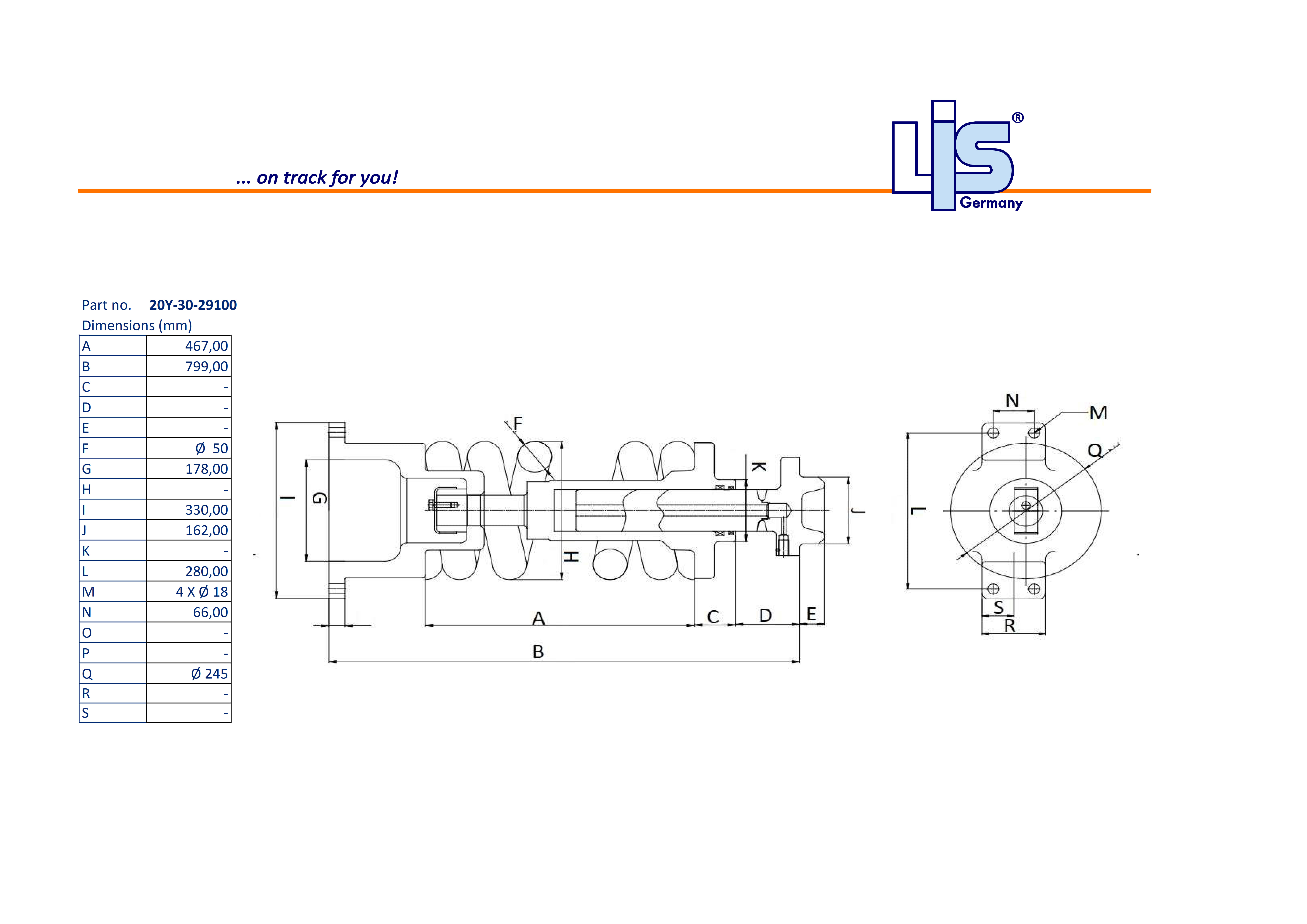TRACK ADUSTER to fit Komatsu
PC150,6K,PC160