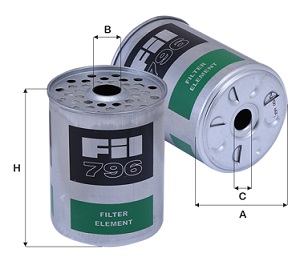 Fil Filter MF796 Kraftstofffilterelement
