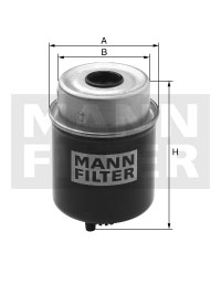MANN-FILTER WK8153 Kraftstoffwechselfilter