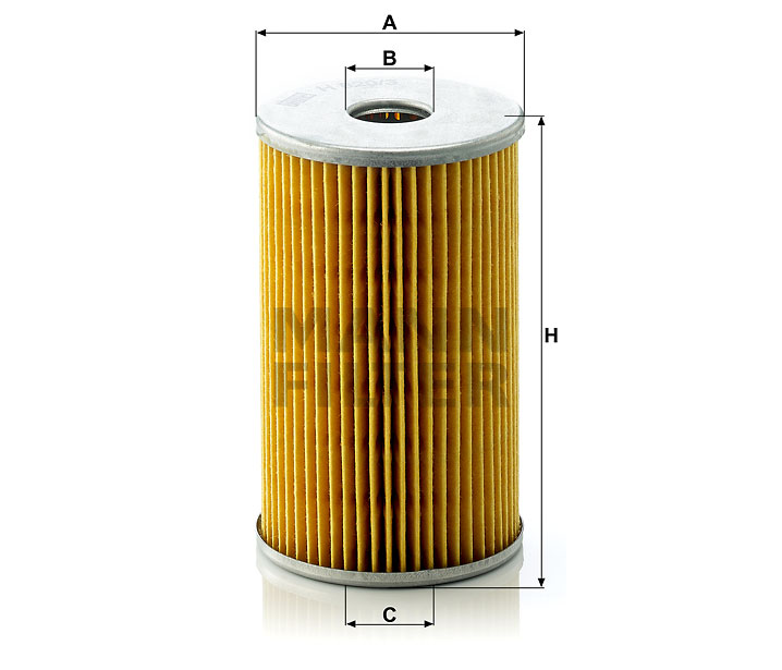 MANN-FILTER H820/3x Flüssigkeitsfilterelement