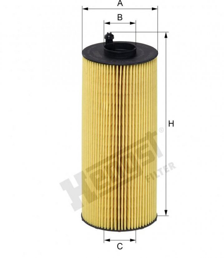 HENGST FILTER E830HD366 Ölfilterelement