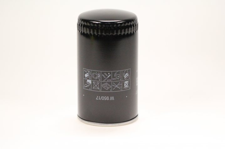 MANN-FILTER W950/17 oil filter (spin-on)