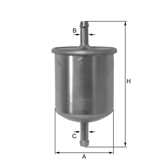 Fil Filter ZP8026FM Kraftstoff-Leitungsfilter (Inline)