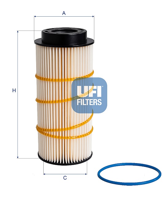 UFI FILTERS 26.120.00 Kraftstofffilterelement