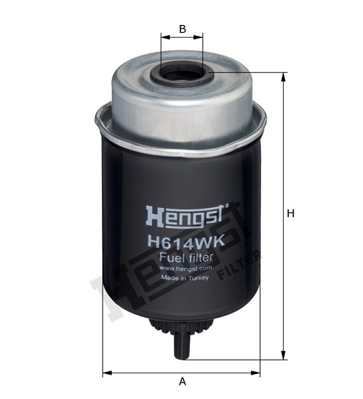 HENGST FILTER H614WK Kraftstofffilterelement