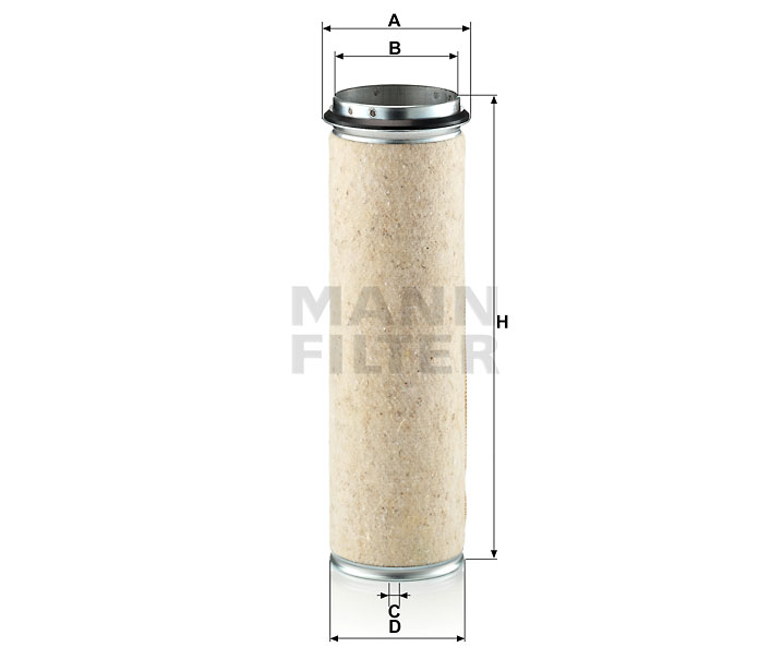 MANN-FILTER CF1200 Luftfilterelement (Sekundärelement)