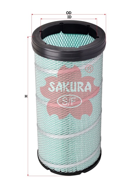 SAKURA A-7109 Luftfilterelement