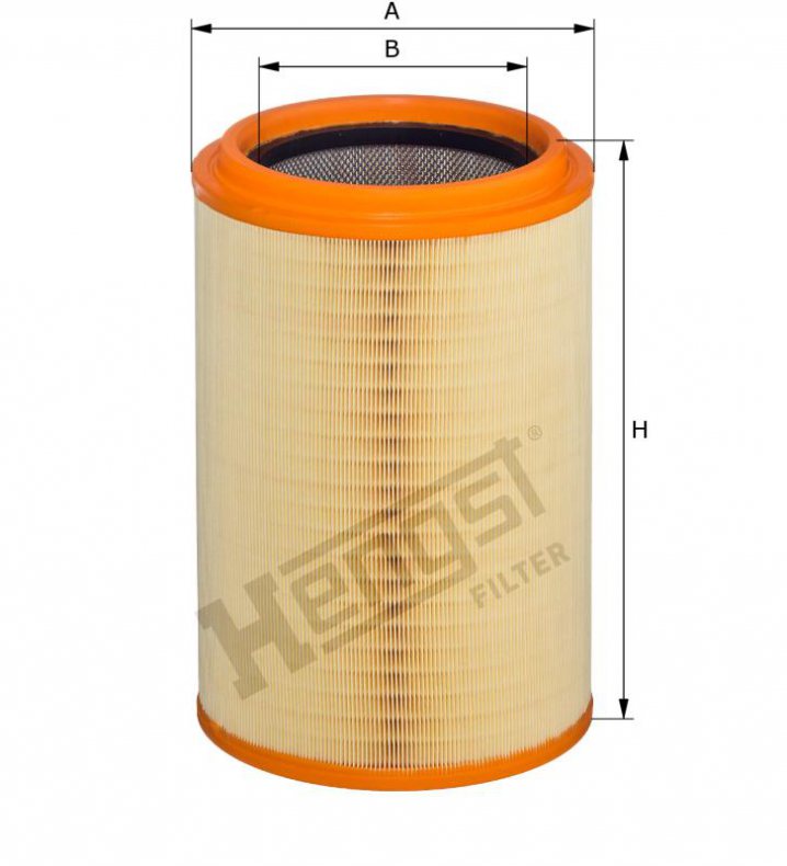 HENGST FILTER E765L01 Luftfilterelement