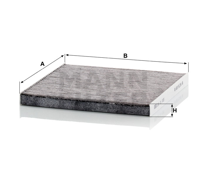 MANN+HUMMEL CUK21025 Innenraumfilterelement