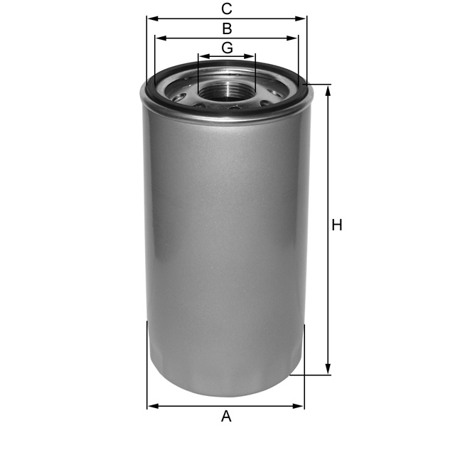 Fil Filter ZP3069MG oil filter (spin-on)