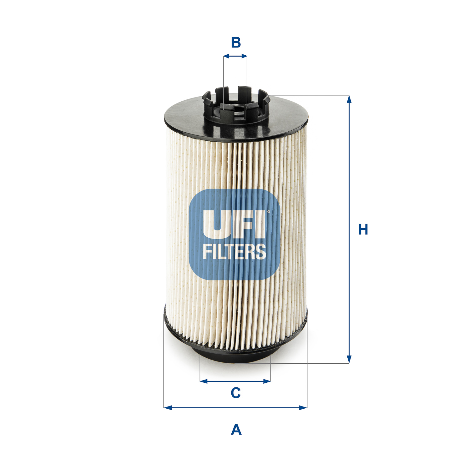 UFI FILTERS 26.011.00 fuel filter element