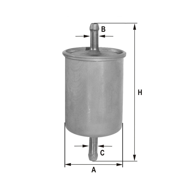Fil Filter ZP8000FM Kraftstoff-Leitungsfilter (Inline)