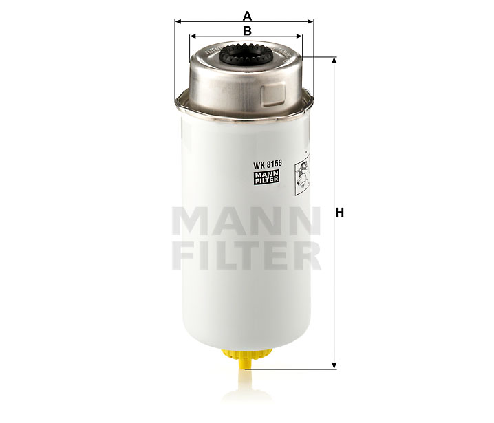 WK8158 Kraftstofffilter SpinOn