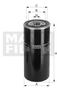MANN-FILTER WD13145/1 Wechselfilter SpinOn