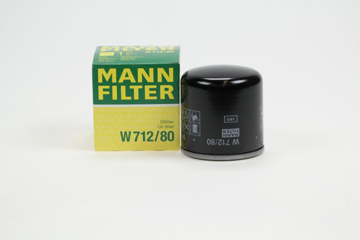 MANN-FILTER W712/80 Wechselfilter SpinOn