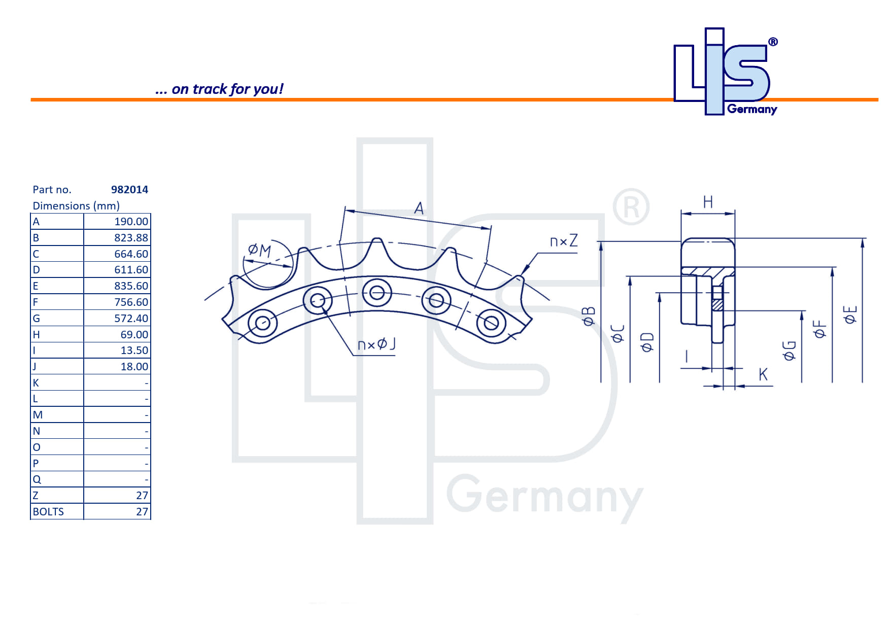 LIS® Segment Group D6K