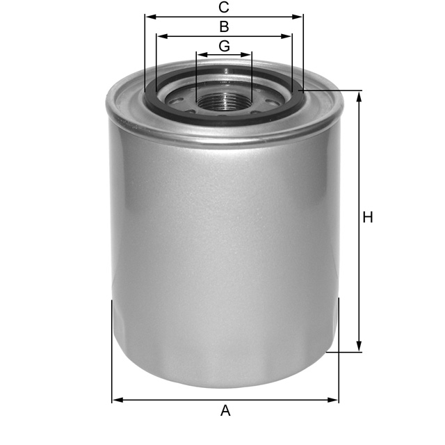 Fil Filter ZP3056 oil filter spin-on